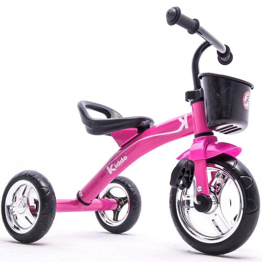 Kiddo Pink 3 Wheeler Children Tricycle 
